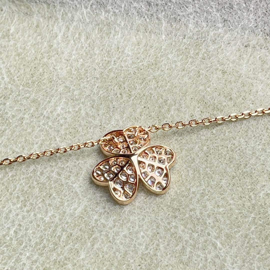 ¡®Lume Jewels¡¯FLOWER DIAMOND NECKLACE