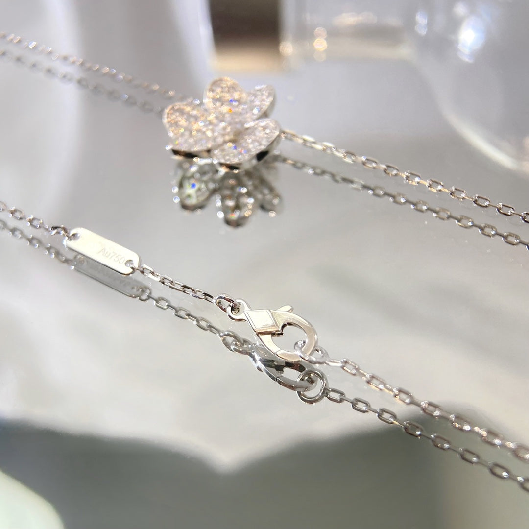 ¡®Lume Jewels¡¯FLOWER DIAMOND NECKLACE