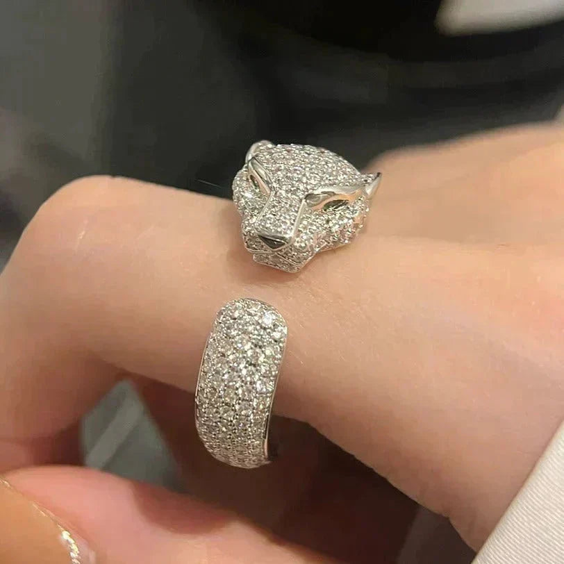 ¡®Lume Jewels¡¯PANTHERE 5.5MM ALL DIAMOND RING