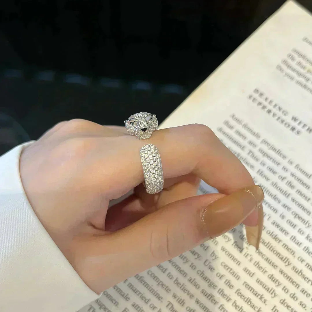¡®Lume Jewels¡¯PANTHERE 5.5MM ALL DIAMOND RING