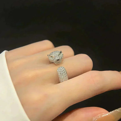 ¡®Lume Jewels¡¯PANTHERE 5.5MM ALL DIAMOND RING