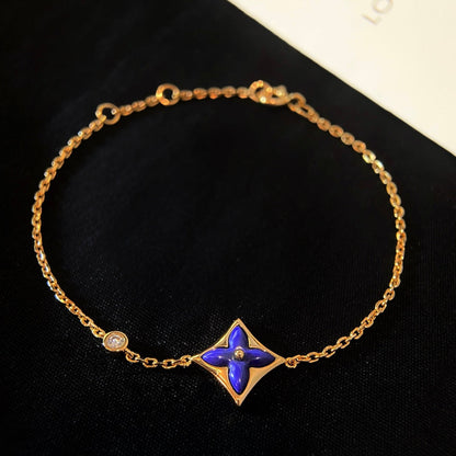 ¡®Lume Jewels¡¯COLOR STAR PINK GOLD DIAMOND BRACELET