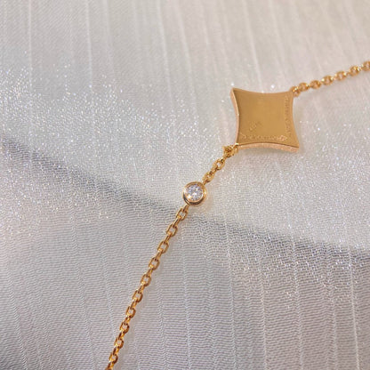 ¡®Lume Jewels¡¯COLOR STAR PINK GOLD DIAMOND BRACELET