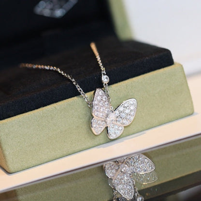 ¡®Lume Jewels¡¯BUTTERFLY DIAMOND NECKLACE
