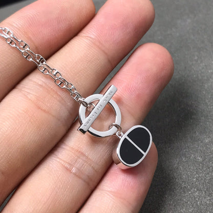 ¡®Lume Jewels¡¯CHAINE VERSO BLACK CERAMIC  NECKLACE