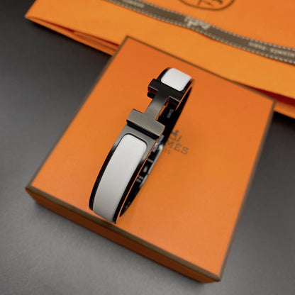 ¡®Lume Jewels¡¯H BRACELET 12MM BLACK WHITE CERAMIC