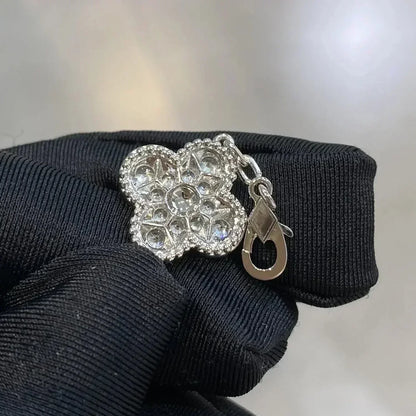 [Lume Jewels] New  CLOVER 5 MOTIF FULL DIAMOND BRACELET COLLECTION