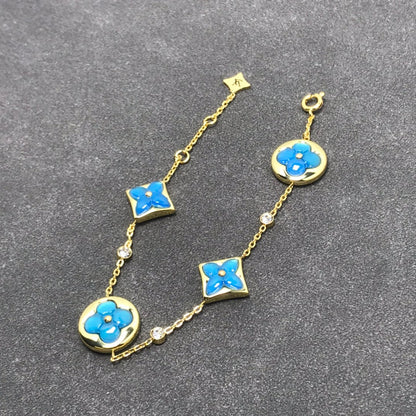 ¡®Lume Jewels¡¯STAR AND SUN TURQUOISE 4 MOTIFS 3 DIAMONDS