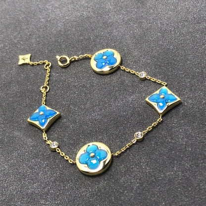 ¡®Lume Jewels¡¯STAR AND SUN TURQUOISE 4 MOTIFS 3 DIAMONDS