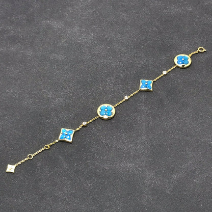 ¡®Lume Jewels¡¯STAR AND SUN TURQUOISE 4 MOTIFS 3 DIAMONDS