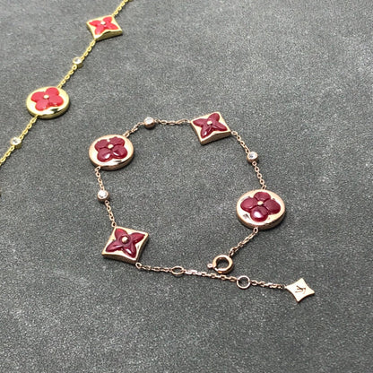 ¡®Lume Jewels¡¯STAR AND SUN CARNELIAN 4 MOTIFS 3 DIAMONDS