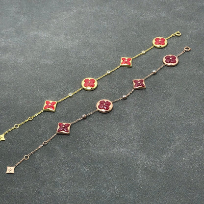 ¡®Lume Jewels¡¯STAR AND SUN CARNELIAN 4 MOTIFS 3 DIAMONDS