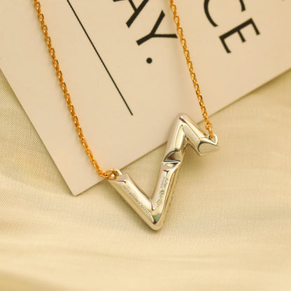¡®Lume Jewels¡¯VOLT SILVER DIAMOND PEDANT NECKLACE