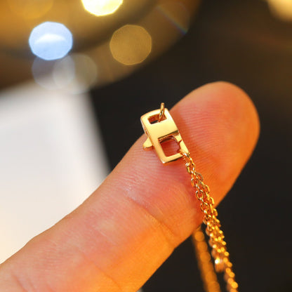 ¡®Lume Jewels¡¯STAR AND SUN DIAMOND PINK GOLD NECKLACE