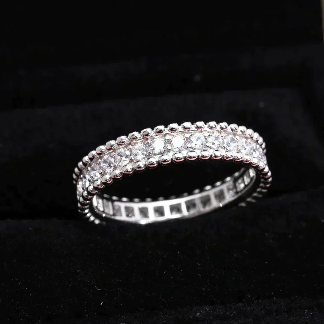 ¡®Lume Jewels¡¯PERLEE DIAMOND SILVER RING