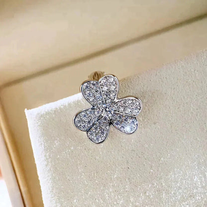 ¡®Lume Jewels¡¯CLOVER COMOS DIAMOND EARRINGS SILVER