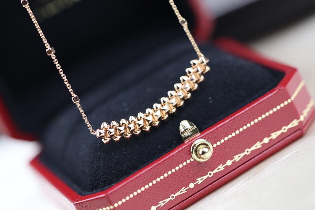 ¡®Lume Jewels¡¯CLASH PINK GOLD NECKLACE