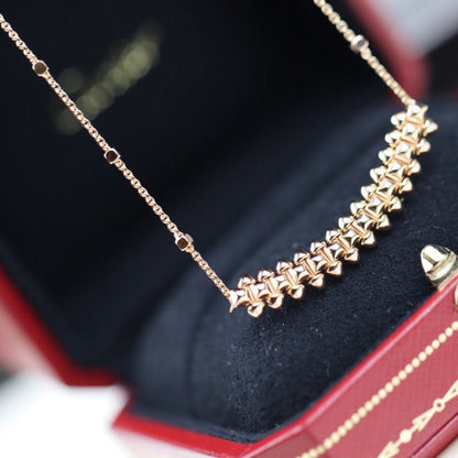 ¡®Lume Jewels¡¯CLASH PINK GOLD NECKLACE