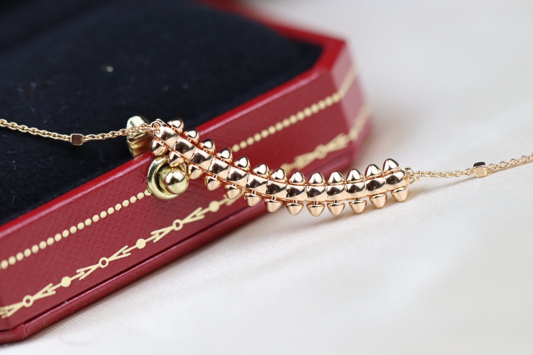 ¡®Lume Jewels¡¯CLASH PINK GOLD NECKLACE