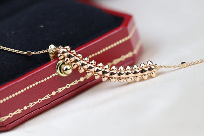 ¡®Lume Jewels¡¯CLASH PINK GOLD NECKLACE