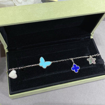 ¡®Lume Jewels¡¯LUCKY SPRING SILVER BRACELET 4 MOTIF