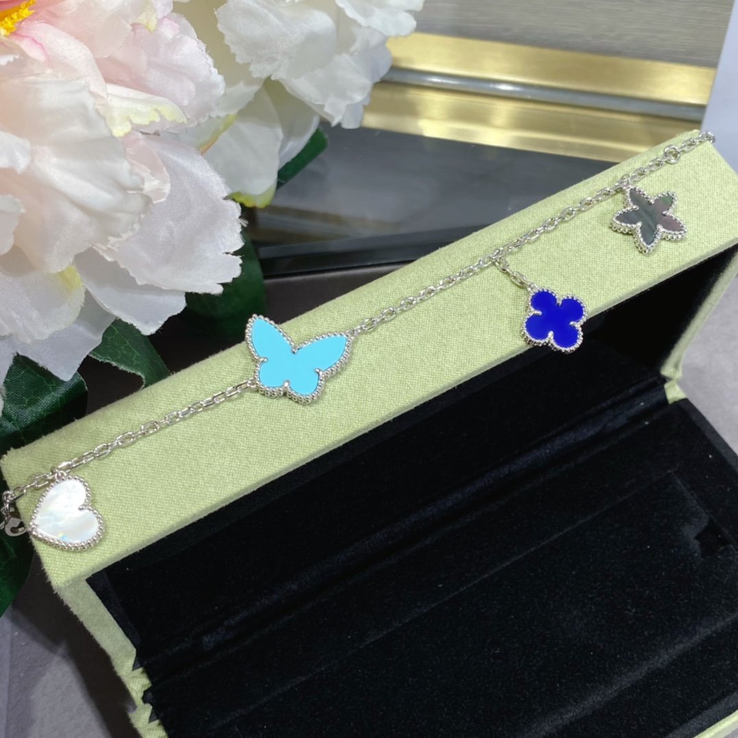 ¡®Lume Jewels¡¯LUCKY SPRING SILVER BRACELET 4 MOTIF