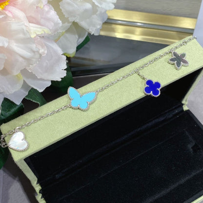 ¡®Lume Jewels¡¯LUCKY SPRING SILVER BRACELET 4 MOTIF