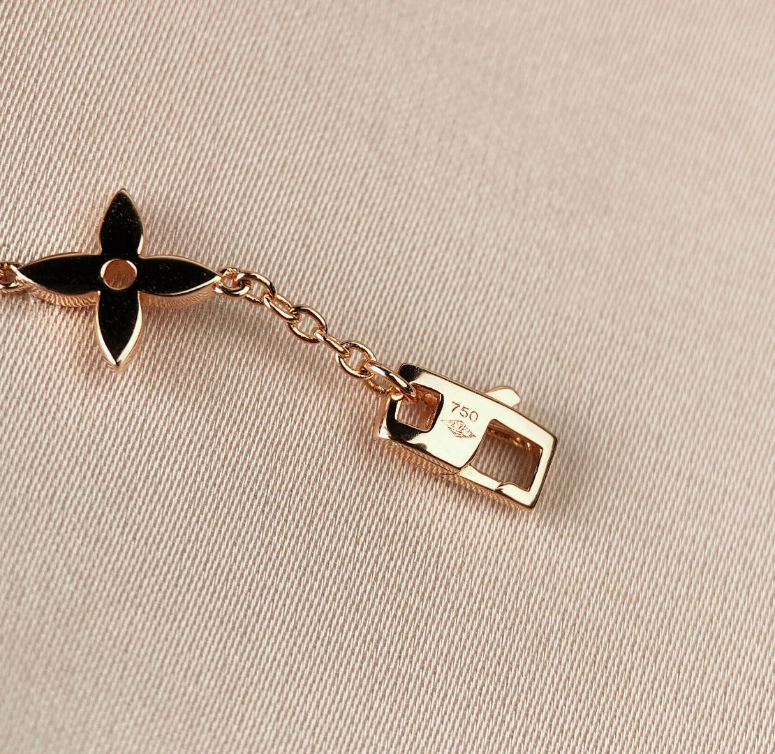 ¡®Lume Jewels¡¯STAR AND SUN 7 MOTIFS GOLD BRACELET