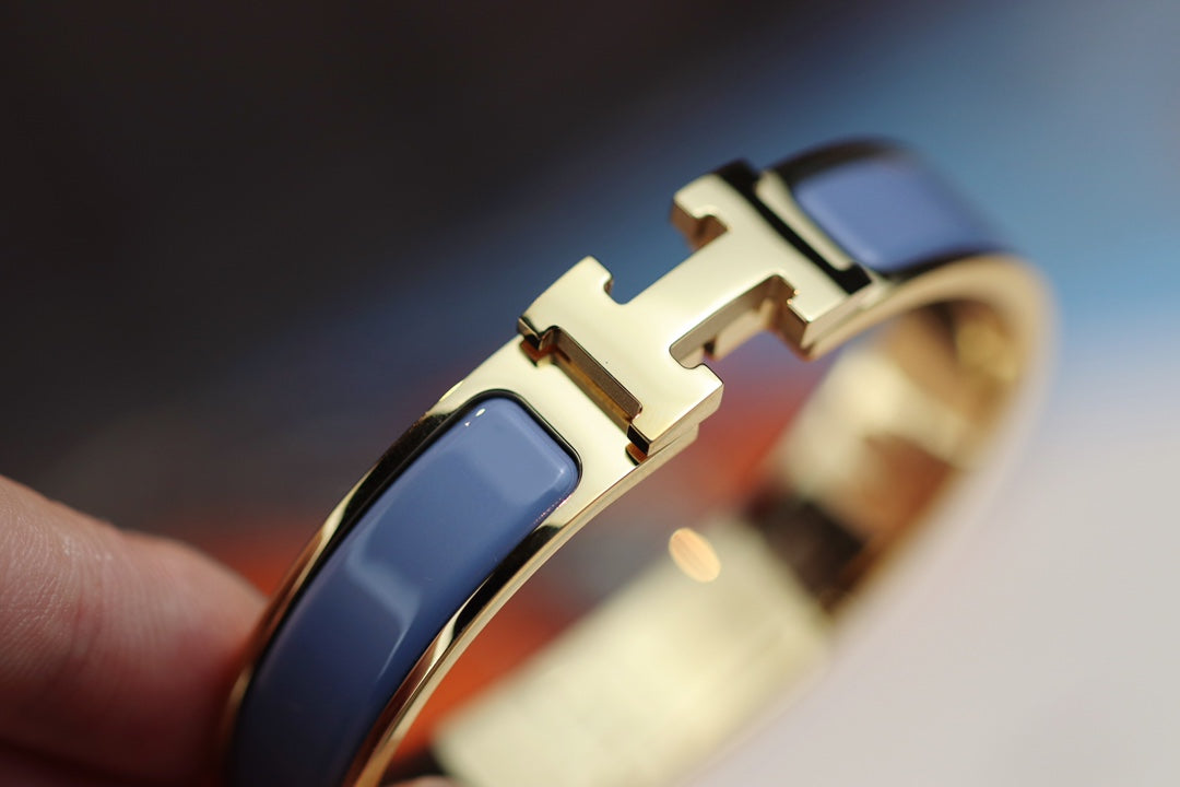 ¡®Lume Jewels¡¯H BRACELET 12MM BLUE GRAY