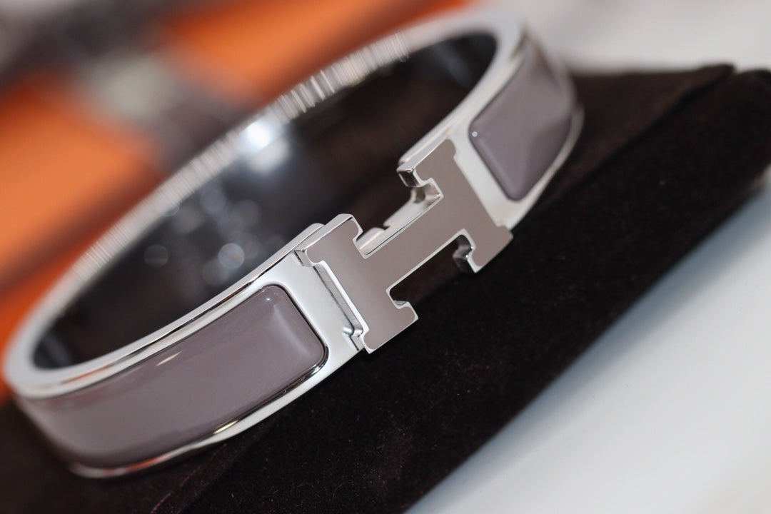 ¡®Lume Jewels¡¯H BRACELET 12MM BROWN