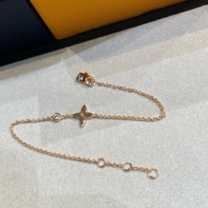 ¡®Lume Jewels¡¯STAR DIAMOND PINK GOLD BRACELET