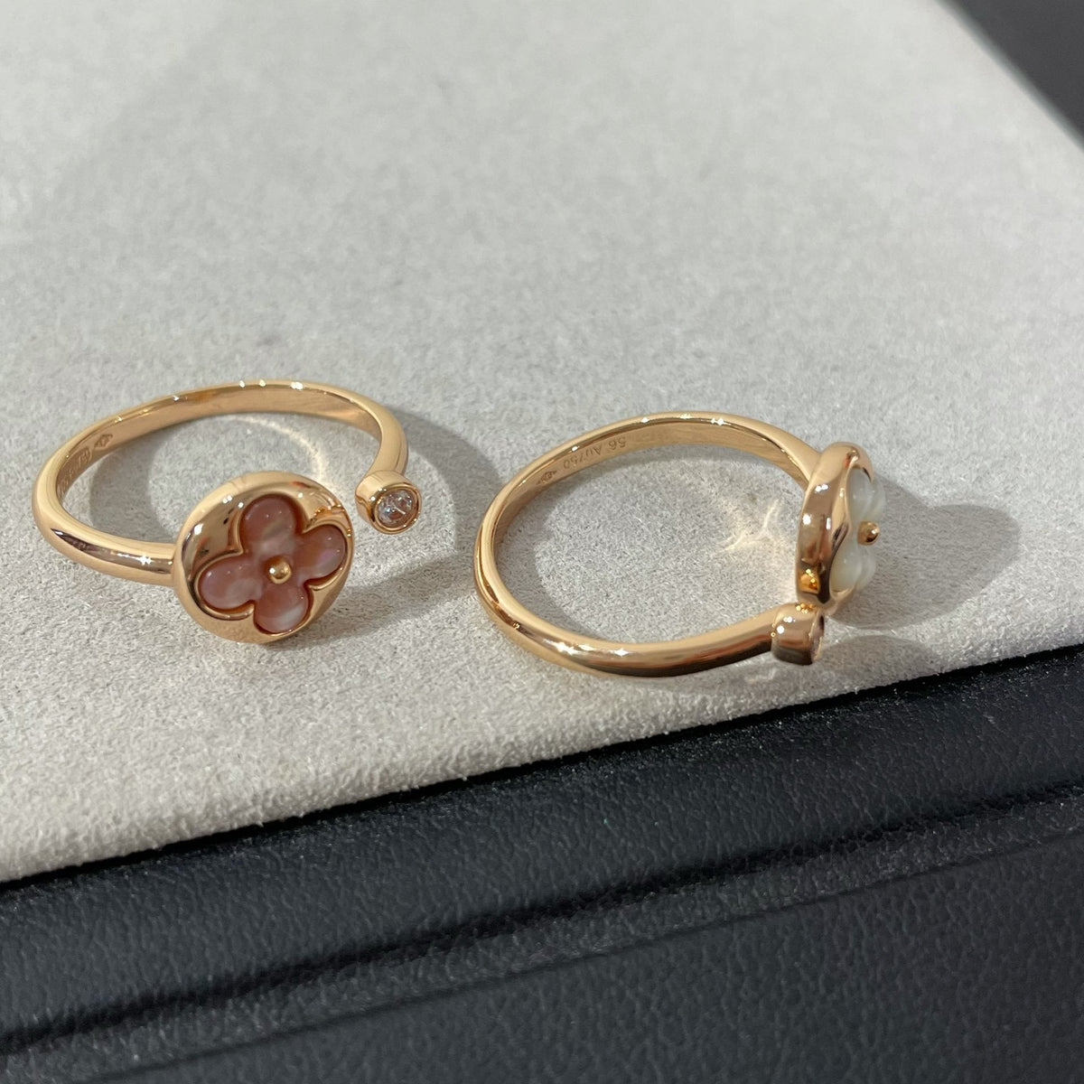 ¡®Lume Jewels¡¯SUN 1 DIAMOND PINK MOP RING
