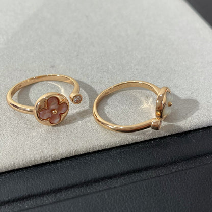 ¡®Lume Jewels¡¯SUN 1 DIAMOND PINK MOP RING