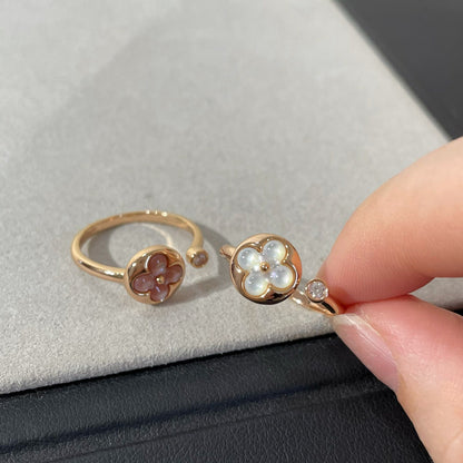 ¡®Lume Jewels¡¯SUN 1 DIAMOND PINK MOP RING
