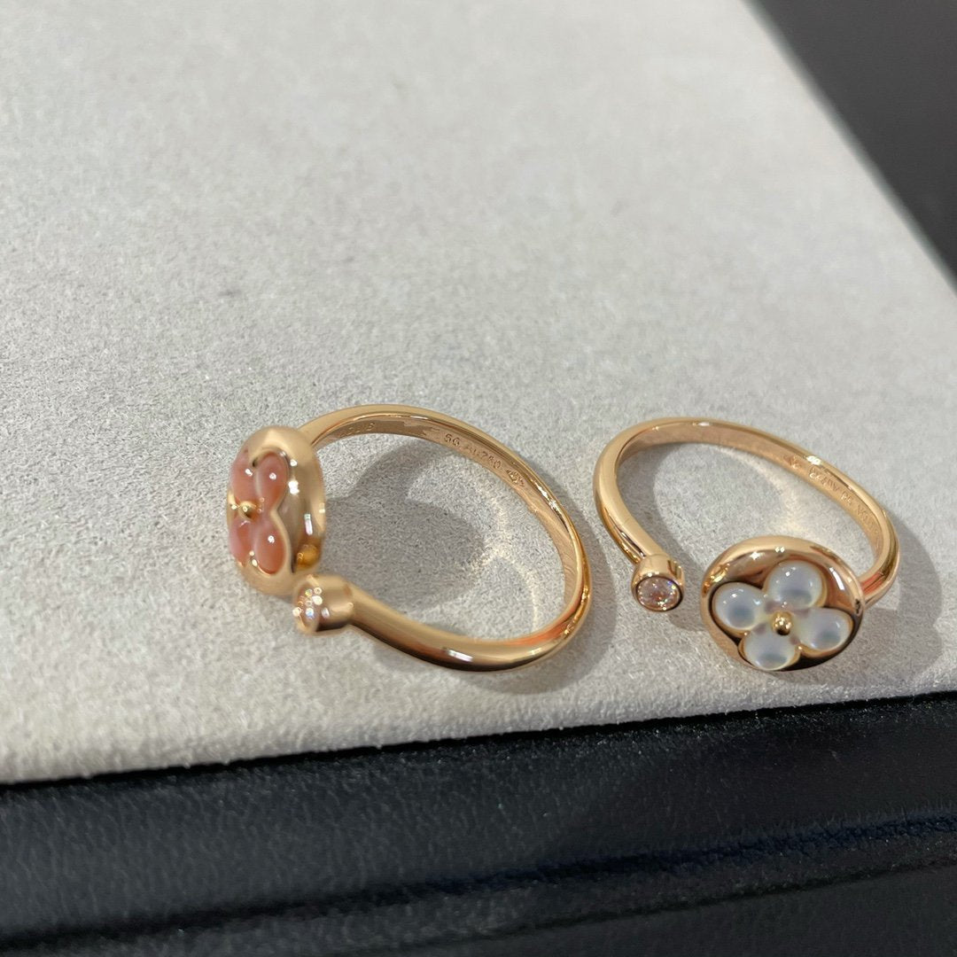 ¡®Lume Jewels¡¯SUN 1 DIAMOND PINK MOP RING