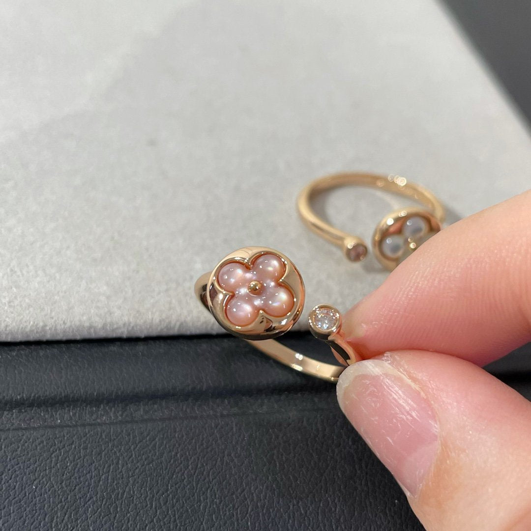 ¡®Lume Jewels¡¯SUN 1 DIAMOND PINK MOP RING