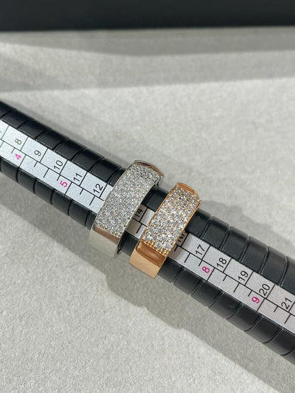 ¡®Lume Jewels¡¯LIENS EVIDENCE  DIAMOND PAVED RING