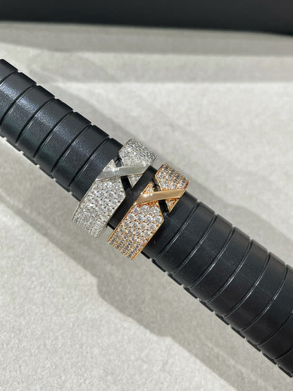 ¡®Lume Jewels¡¯LIENS EVIDENCE  DIAMOND PAVED RING