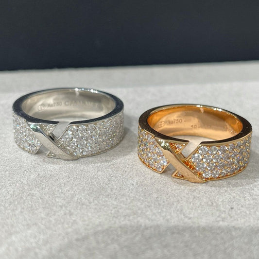 ¡®Lume Jewels¡¯LIENS EVIDENCE  DIAMOND PAVED RING