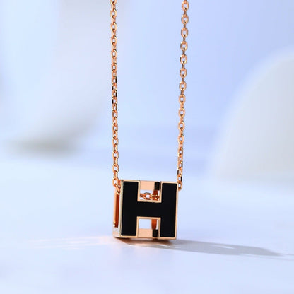 ¡®Lume Jewels¡¯H CAGE PINK GOLD NECKLACE
