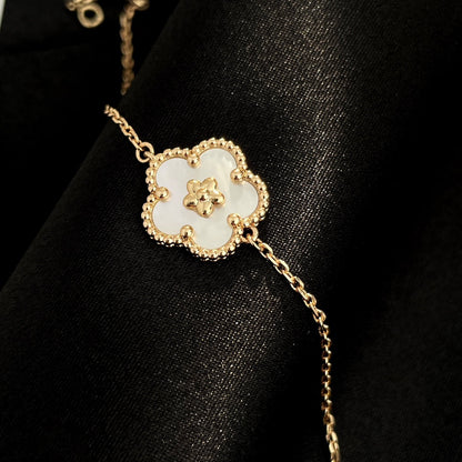 ¡®Lume Jewels¡¯LUCKY SPRING ROSE GOLD MOP BRACELET