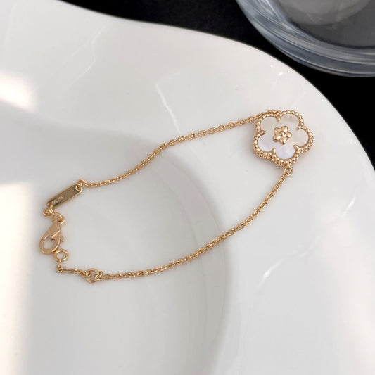 ¡®Lume Jewels¡¯LUCKY SPRING ROSE GOLD MOP BRACELET