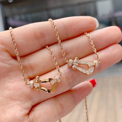 ¡®Lume Jewels¡¯FORCE 10 PINK GOLD DIAMOND NECKLACE