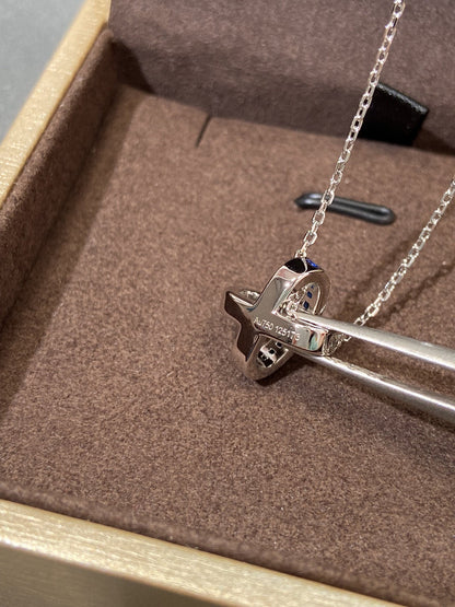 ¡®Lume Jewels¡¯LIENS DIAMOND SILVER NECKLACE