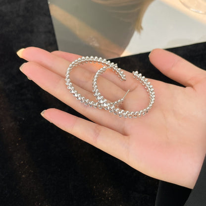 ¡®Lume Jewels¡¯CLASH HOOP EARRINGS