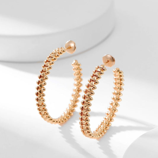 ¡®Lume Jewels¡¯CLASH HOOP EARRINGS