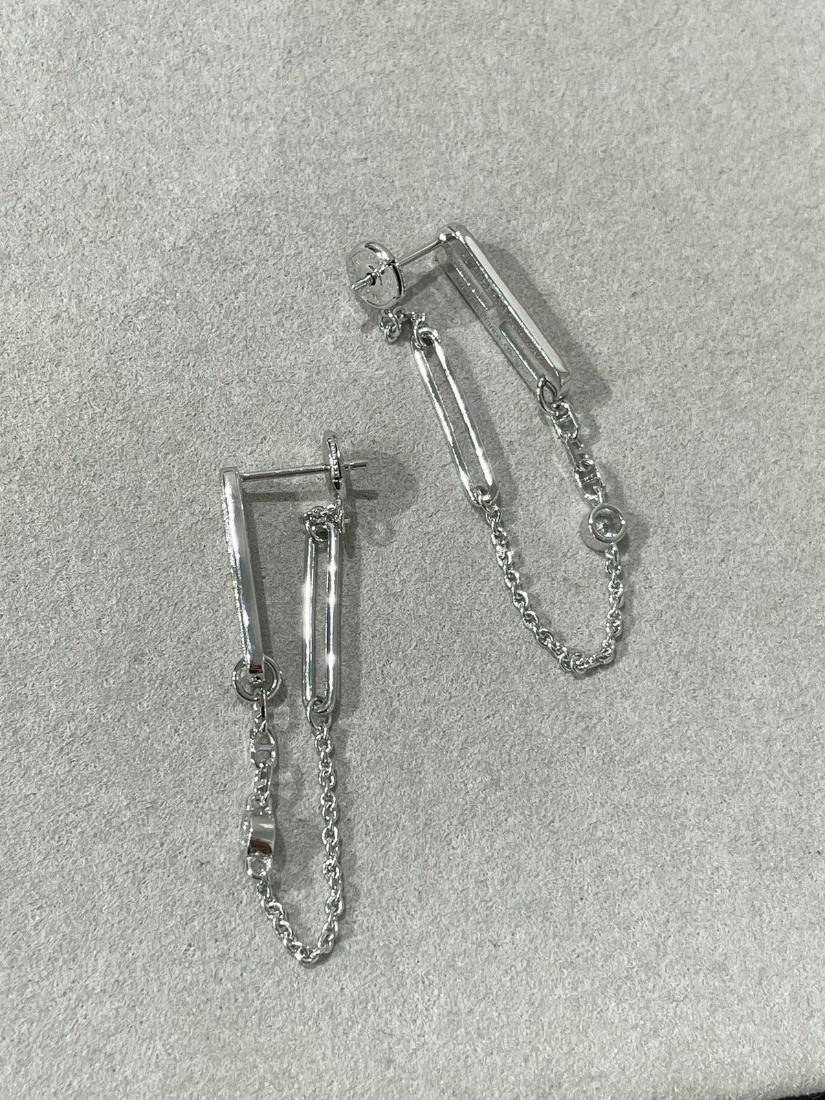 ¡®Lume Jewels¡¯CHAINE CHAOS DIAMOND DROP EARRINGS