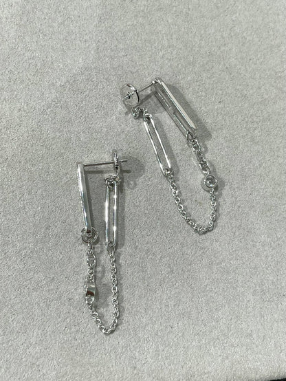 ¡®Lume Jewels¡¯CHAINE CHAOS DIAMOND DROP EARRINGS
