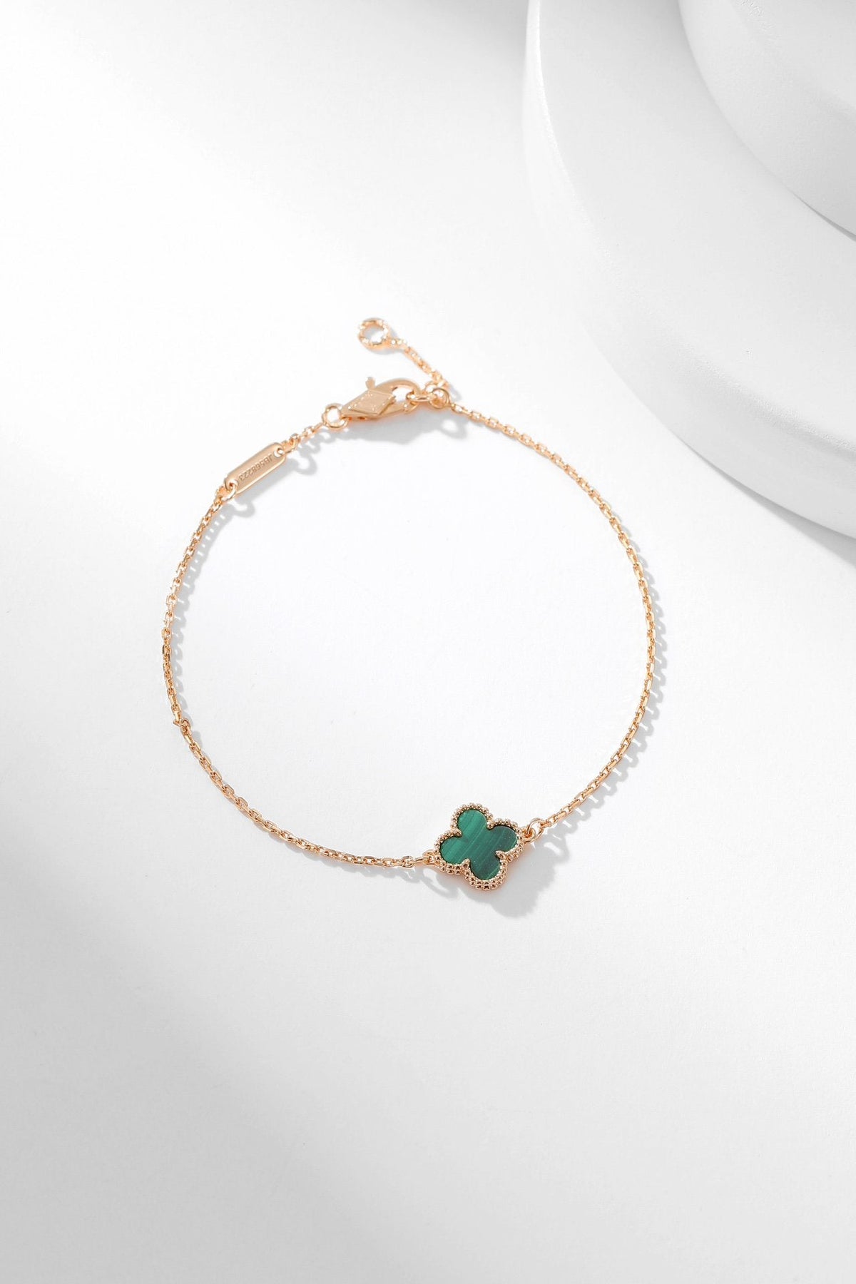 ¡®Lume Jewels¡¯CLOVER BRACELET MALACHITE 1 MOTIF