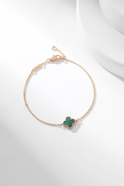 ¡®Lume Jewels¡¯CLOVER BRACELET MALACHITE 1 MOTIF